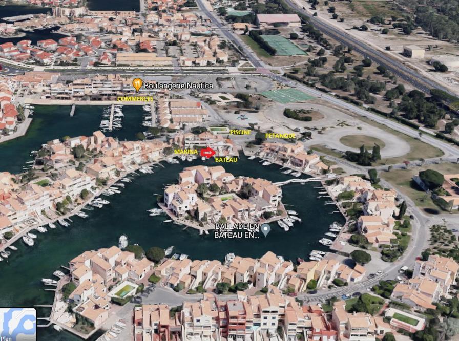 Апартаменты Marina Les Pieds Dans L Eau Ле Баркарес Экстерьер фото